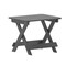 Flash Furniture Monterey 3-Pc Adirondack Set w/2 Adjustable HDPE Loungers w/Cup Holders and Folding Side Table, Gry LE-HMP-2017-2-T1620H-GY-GG - alternate 6
